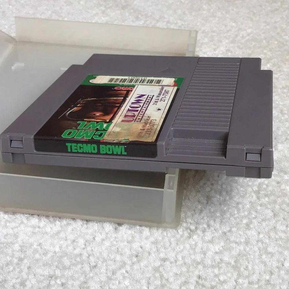 Vintage Tecmo Bowl Nintendo NES Video Game, 1989 - Picture 7 of 10